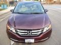 2014 Dark Cherry Pearl Honda Odyssey LX  photo #9