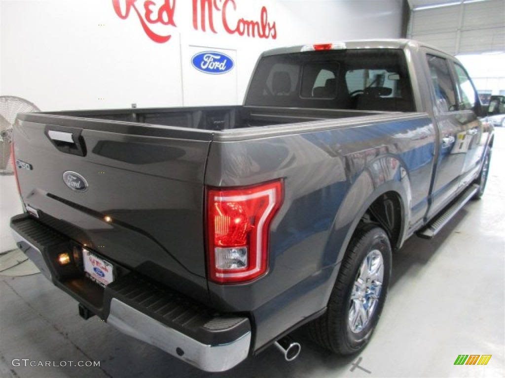 2016 F150 XLT SuperCrew - Magnetic / Medium Earth Gray photo #8