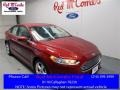 2016 Ruby Red Metallic Ford Fusion S  photo #1