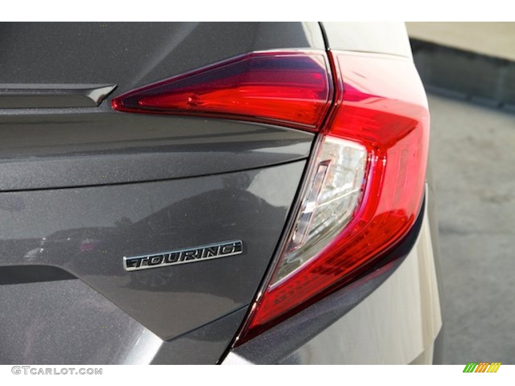 2016 Civic Touring Sedan - Modern Steel Metallic / Black photo #4