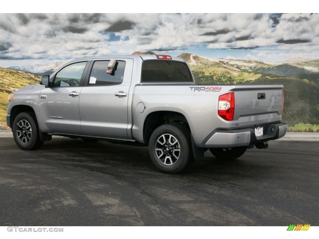 2016 Tundra Limited CrewMax 4x4 - Silver Sky Metallic / Black photo #3