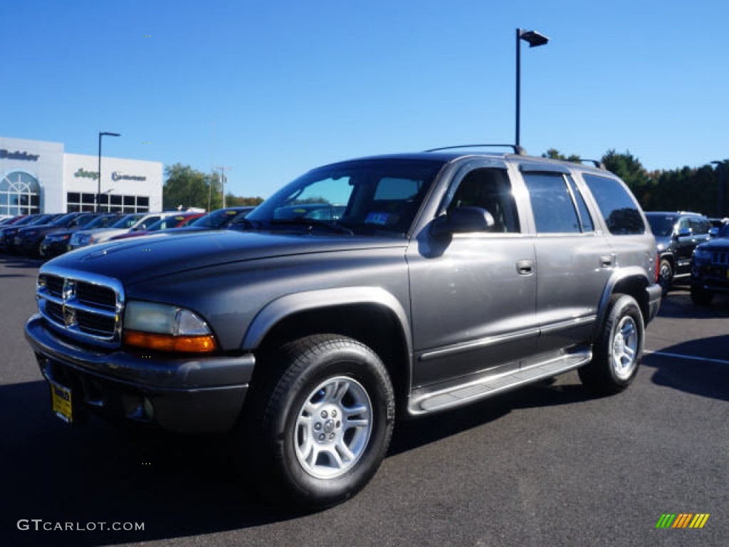 2002 Durango SLT 4x4 - Graphite Metallic / Dark Slate Gray photo #1