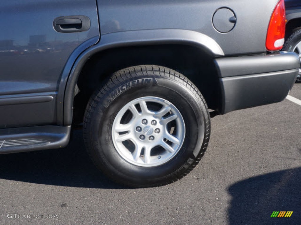 2002 Durango SLT 4x4 - Graphite Metallic / Dark Slate Gray photo #7