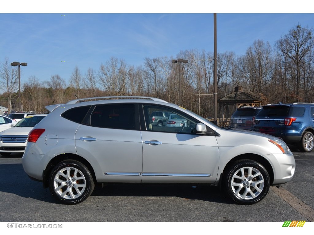 2011 Rogue SL AWD - Silver Ice Metallic / Black photo #2