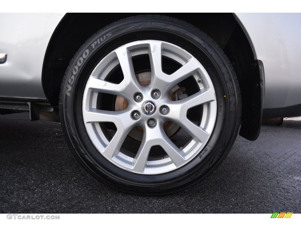 2011 Rogue SL AWD - Silver Ice Metallic / Black photo #8