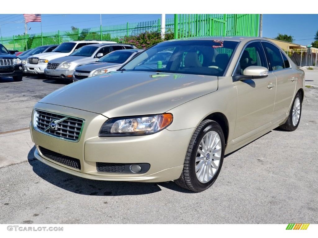 2007 S80 3.2 - Shimmer Gold Metallic / Sandstone Beige photo #3