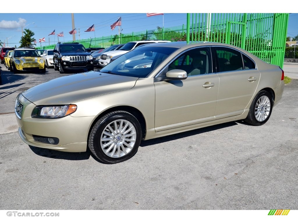 2007 S80 3.2 - Shimmer Gold Metallic / Sandstone Beige photo #4