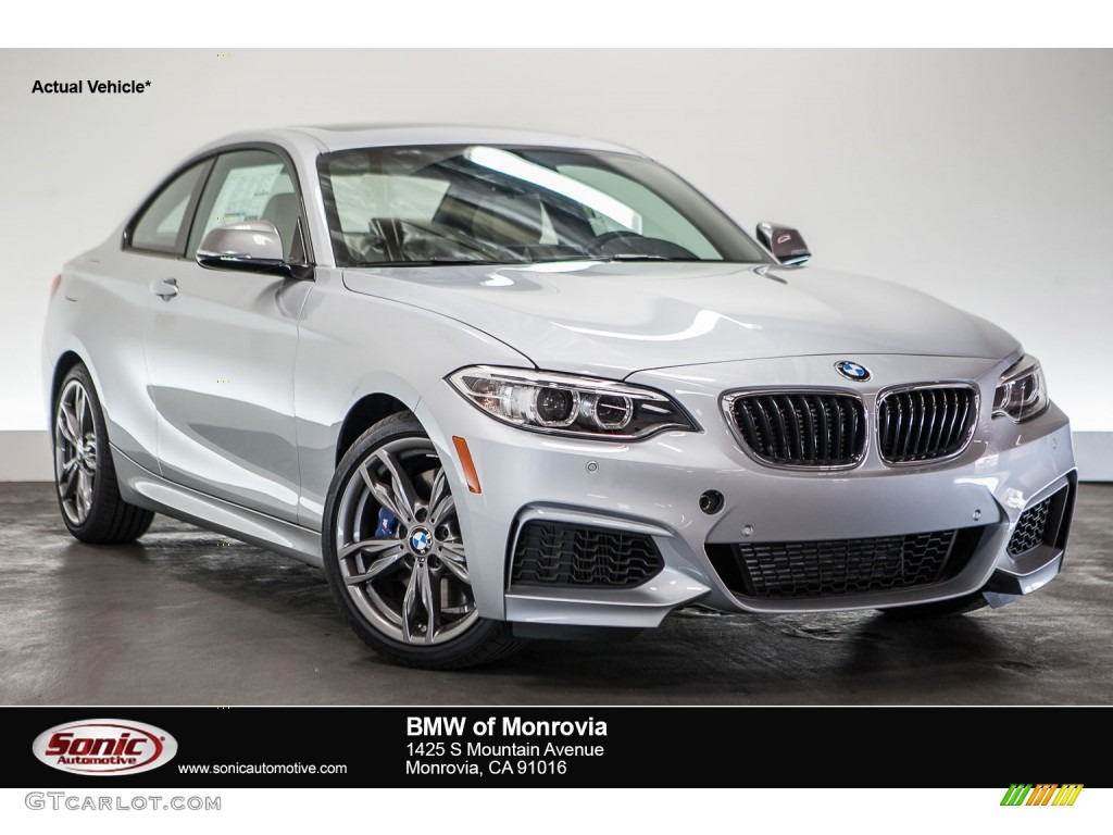 2016 M235i Coupe - Glacier Silver Metallic / Oyster photo #1