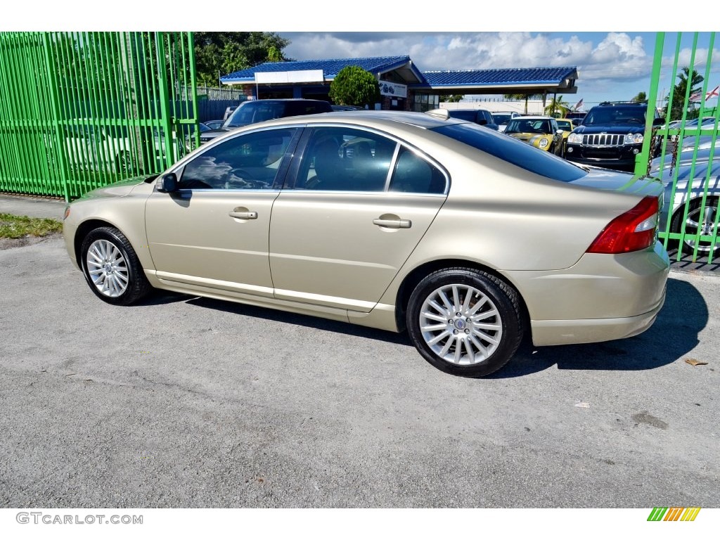 2007 S80 3.2 - Shimmer Gold Metallic / Sandstone Beige photo #8