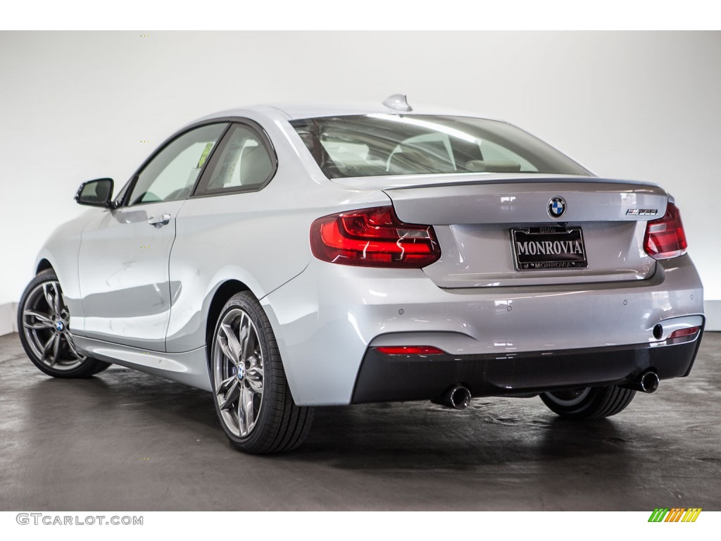 2016 M235i Coupe - Glacier Silver Metallic / Oyster photo #3