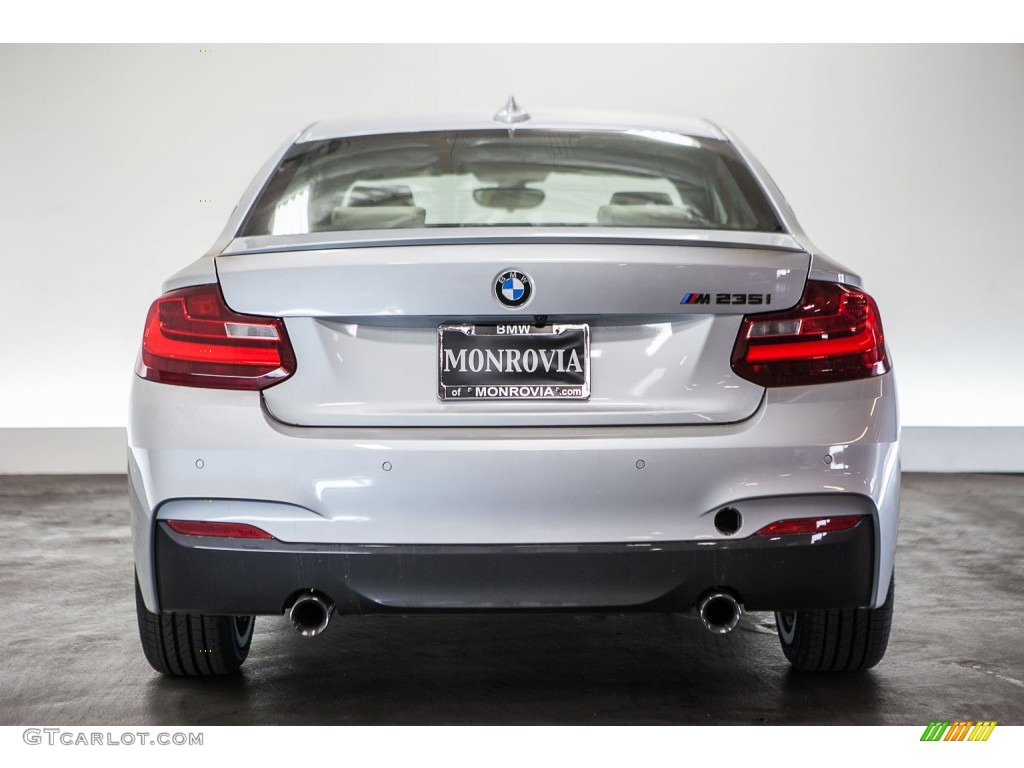 2016 M235i Coupe - Glacier Silver Metallic / Oyster photo #4