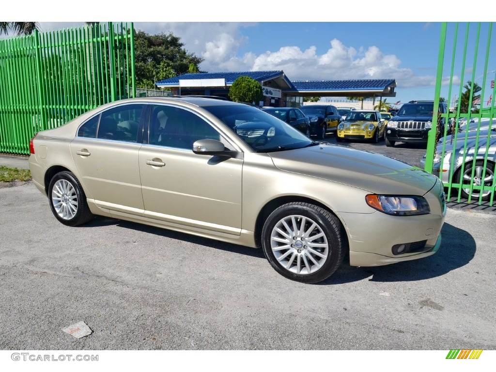 2007 S80 3.2 - Shimmer Gold Metallic / Sandstone Beige photo #31