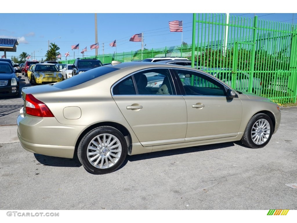 2007 S80 3.2 - Shimmer Gold Metallic / Sandstone Beige photo #35