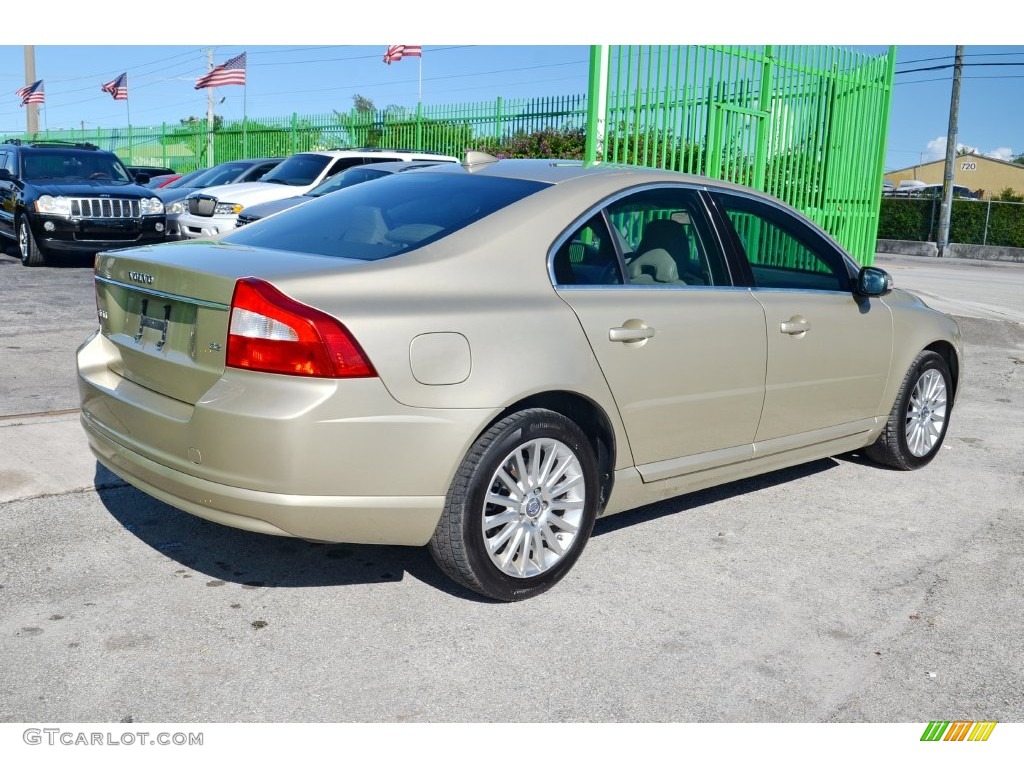 2007 S80 3.2 - Shimmer Gold Metallic / Sandstone Beige photo #36