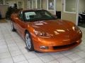 2009 Atomic Orange Metallic Chevrolet Corvette Coupe  photo #3