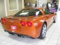 2009 Atomic Orange Metallic Chevrolet Corvette Coupe  photo #4