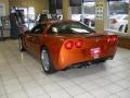 2009 Atomic Orange Metallic Chevrolet Corvette Coupe  photo #5