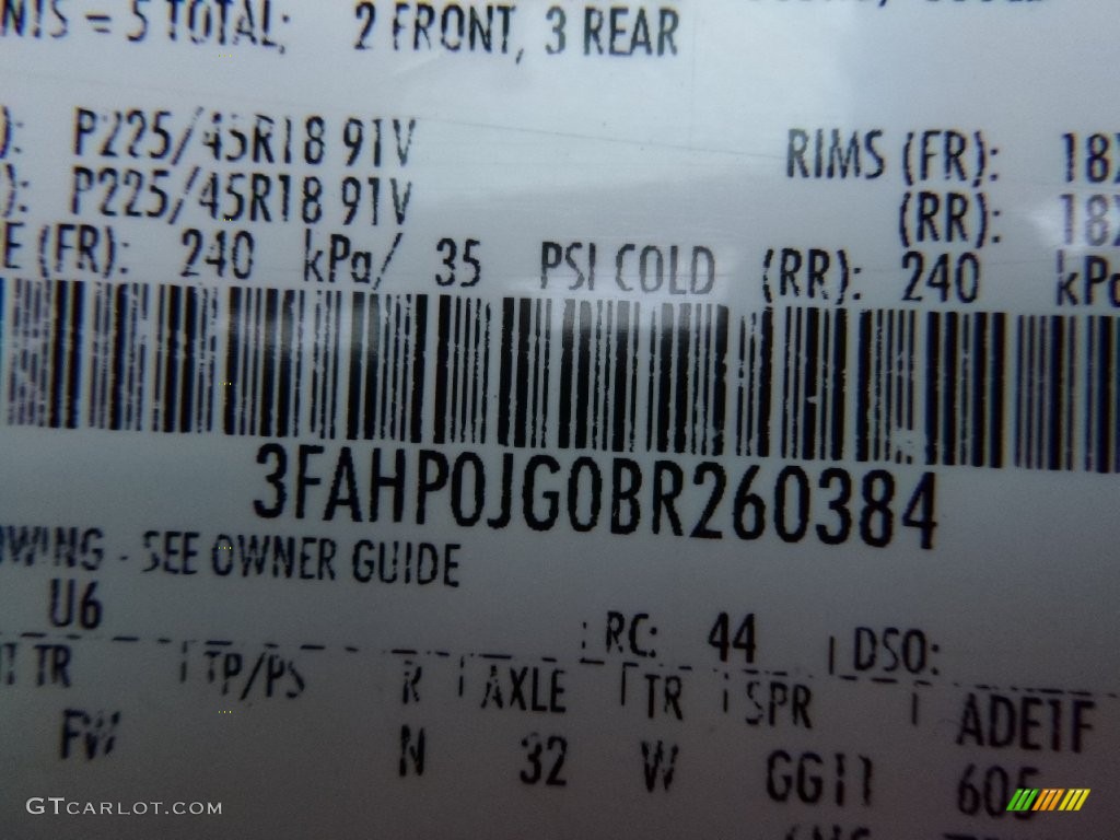 2011 Fusion SEL V6 - Red Candy Metallic / Medium Light Stone photo #14