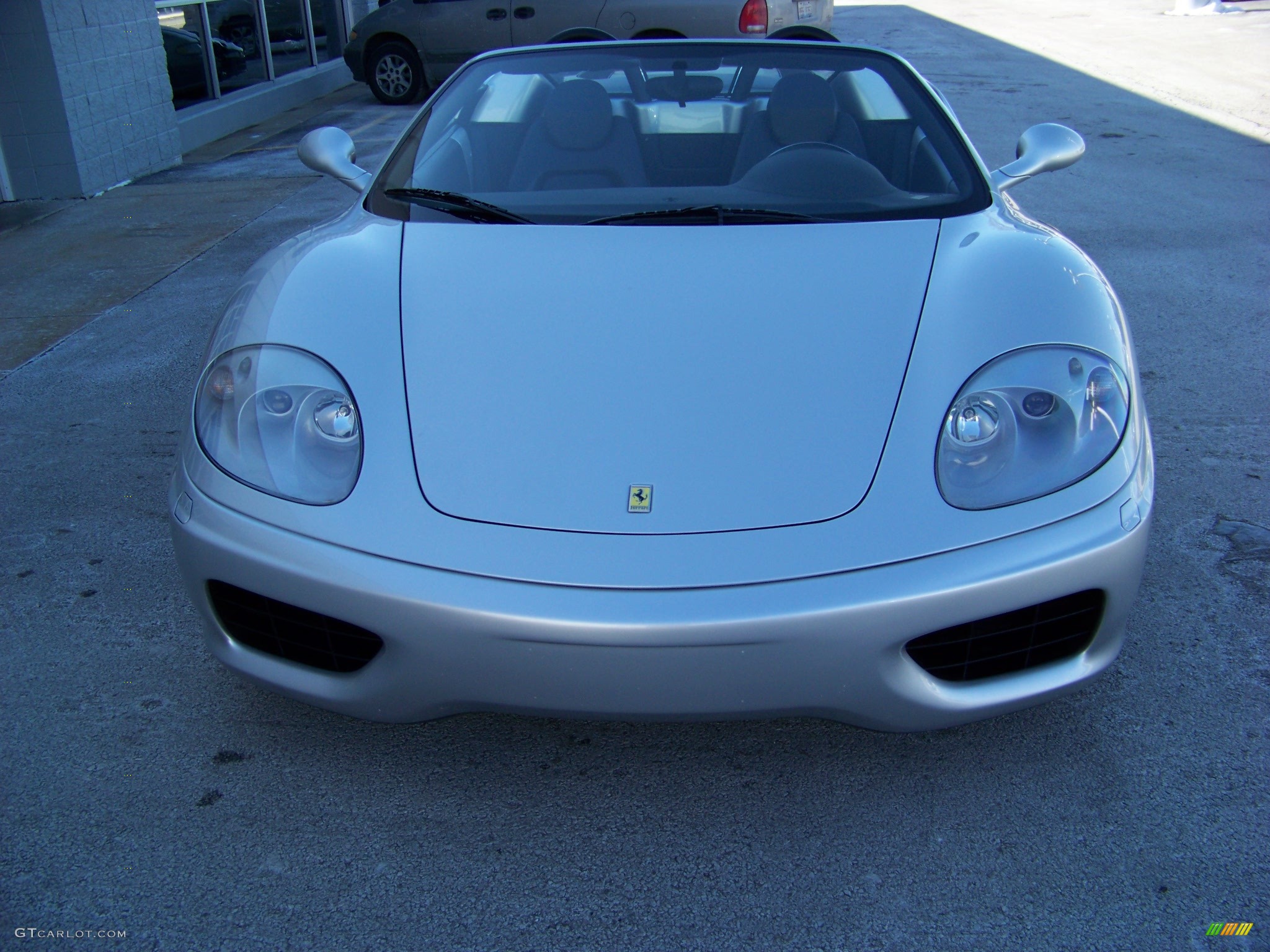 2001 360 Spider - Argento Nurburgring (Silver) / Blue photo #7