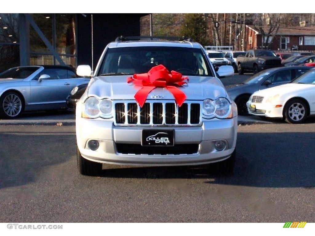 2008 Grand Cherokee Limited 4x4 - Bright Silver Metallic / Dark Slate Gray/Light Graystone photo #2