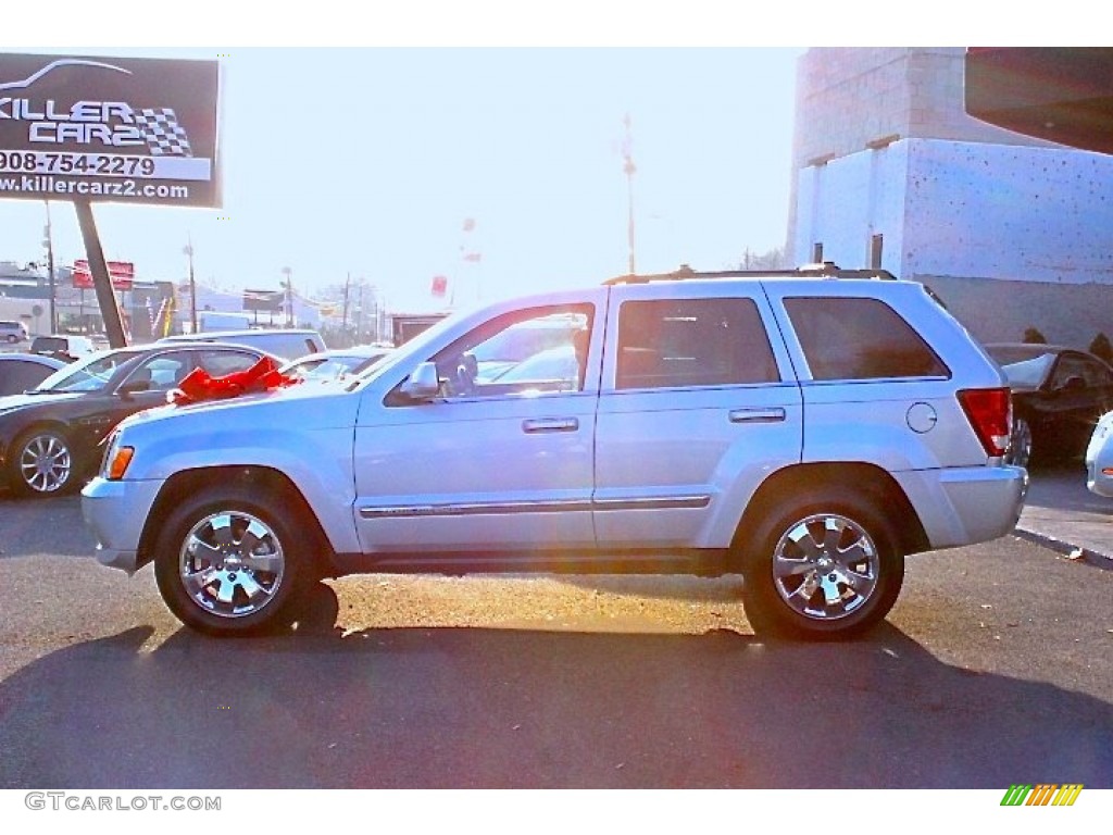 2008 Grand Cherokee Limited 4x4 - Bright Silver Metallic / Dark Slate Gray/Light Graystone photo #4