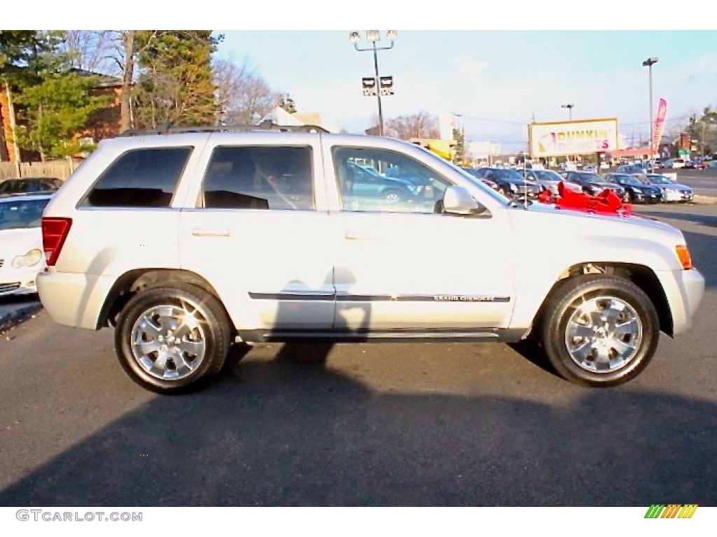 2008 Grand Cherokee Limited 4x4 - Bright Silver Metallic / Dark Slate Gray/Light Graystone photo #10