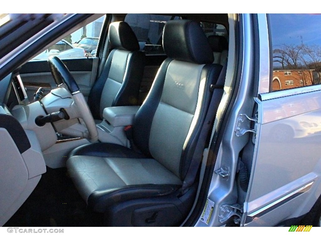 2008 Grand Cherokee Limited 4x4 - Bright Silver Metallic / Dark Slate Gray/Light Graystone photo #21