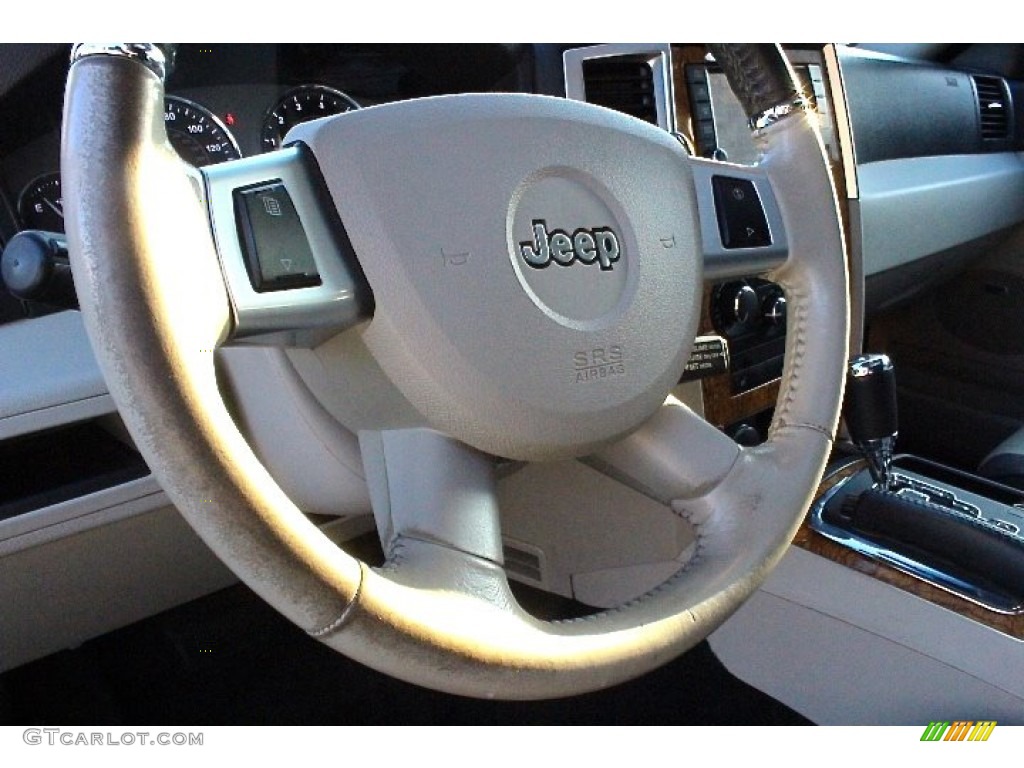 2008 Grand Cherokee Limited 4x4 - Bright Silver Metallic / Dark Slate Gray/Light Graystone photo #22