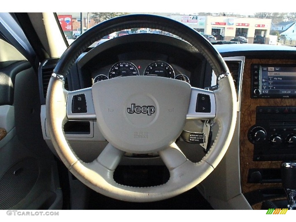 2008 Grand Cherokee Limited 4x4 - Bright Silver Metallic / Dark Slate Gray/Light Graystone photo #23