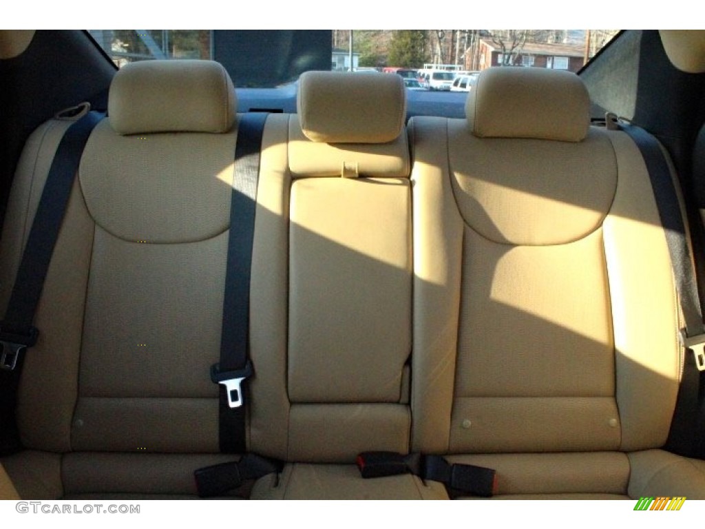 2012 Elantra Limited - Blue Sky Metallic / Beige photo #8