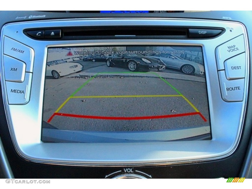 2012 Elantra Limited - Blue Sky Metallic / Beige photo #29