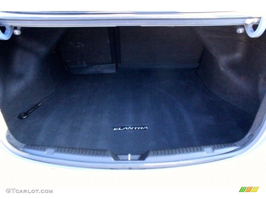 2012 Elantra Limited - Blue Sky Metallic / Beige photo #45