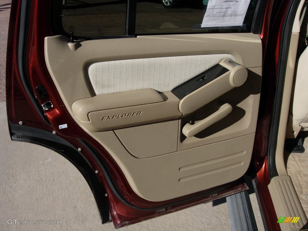 2010 Explorer XLT 4x4 - Dark Copper Metallic / Camel photo #13