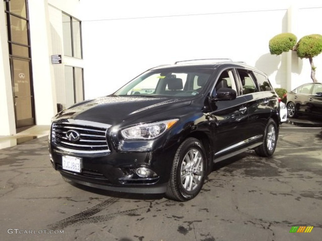 2014 QX60 3.5 AWD - Black Obsidian / Graphite photo #1