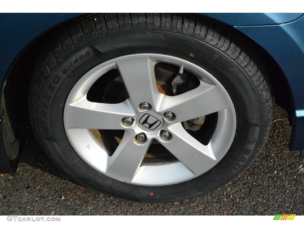 2008 Civic EX Sedan - Atomic Blue Metallic / Gray photo #19