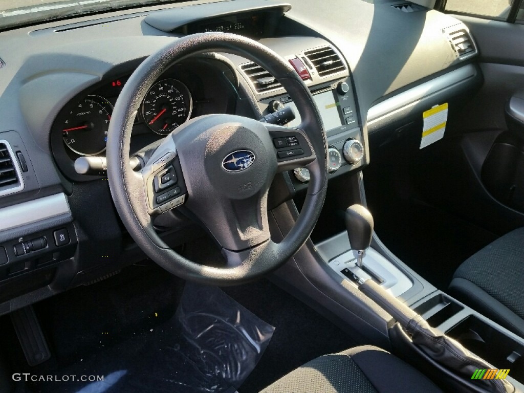 Black Interior 2016 Subaru Impreza 2.0i 5-door Photo #109374324