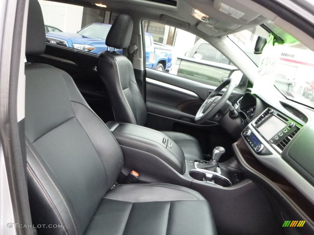 2015 Highlander XLE AWD - Silver Sky Metallic / Black photo #4