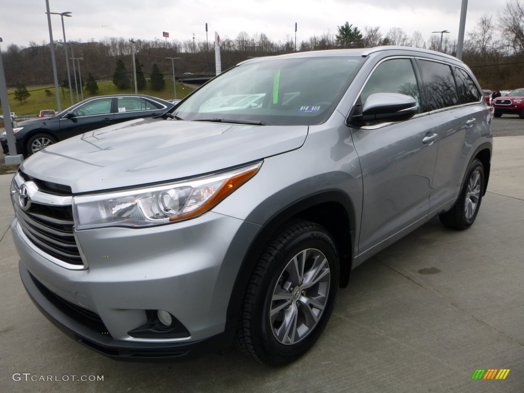 2015 Highlander XLE AWD - Silver Sky Metallic / Black photo #12