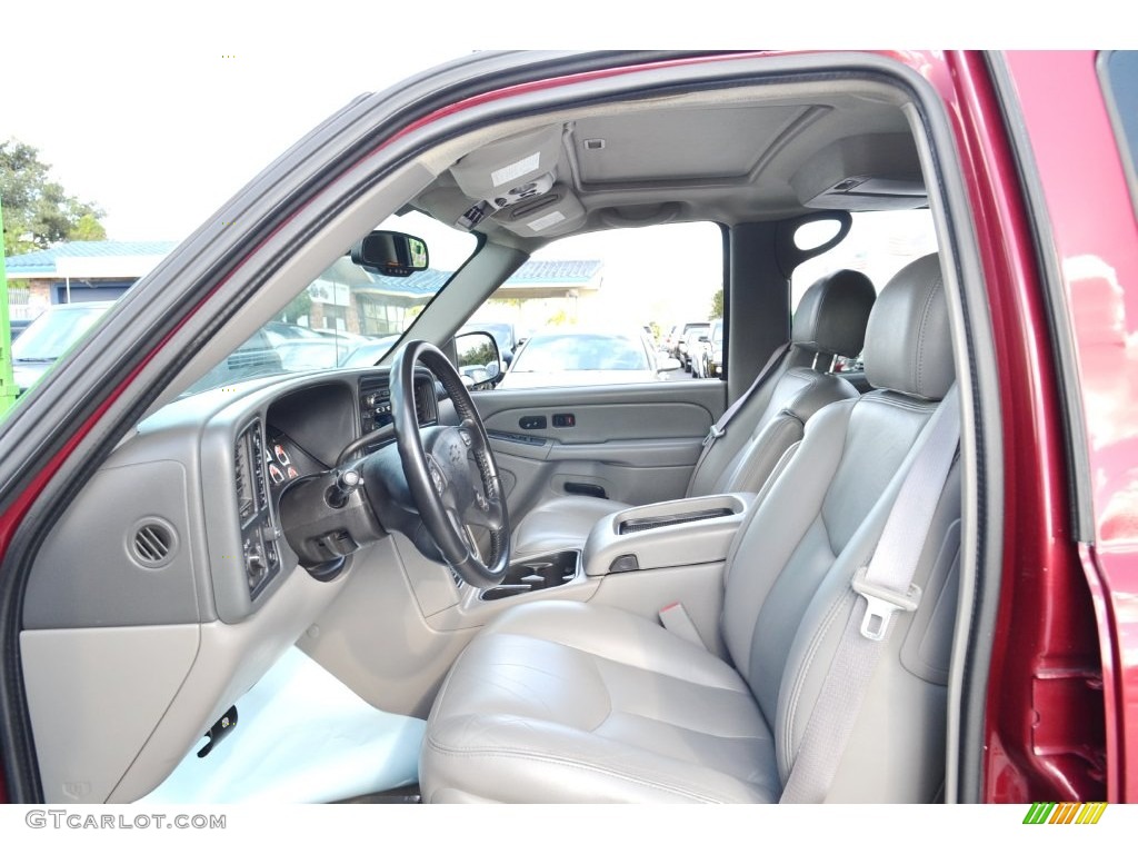 2005 Tahoe Z71 4x4 - Sport Red Metallic / Tan/Neutral photo #42