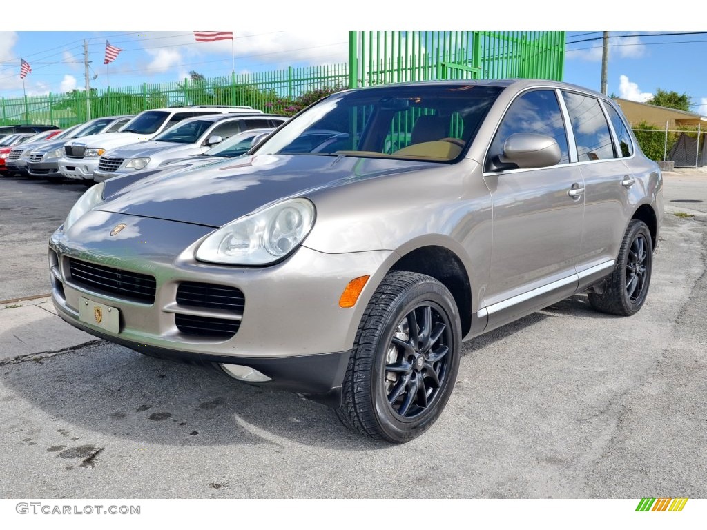 2004 Cayenne S - Prosecco Metallic / Havanna/Sand Beige photo #3