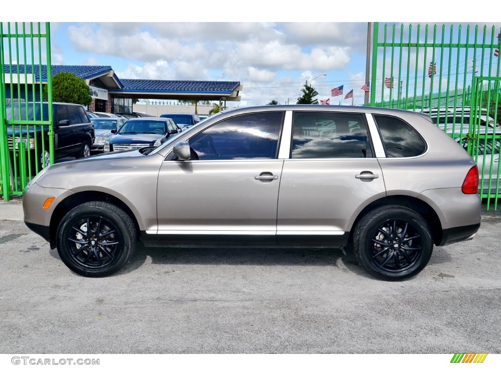 2004 Cayenne S - Prosecco Metallic / Havanna/Sand Beige photo #5