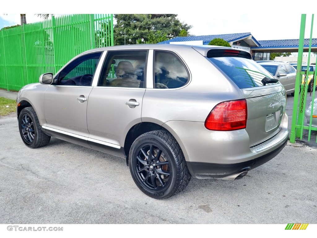 2004 Cayenne S - Prosecco Metallic / Havanna/Sand Beige photo #8