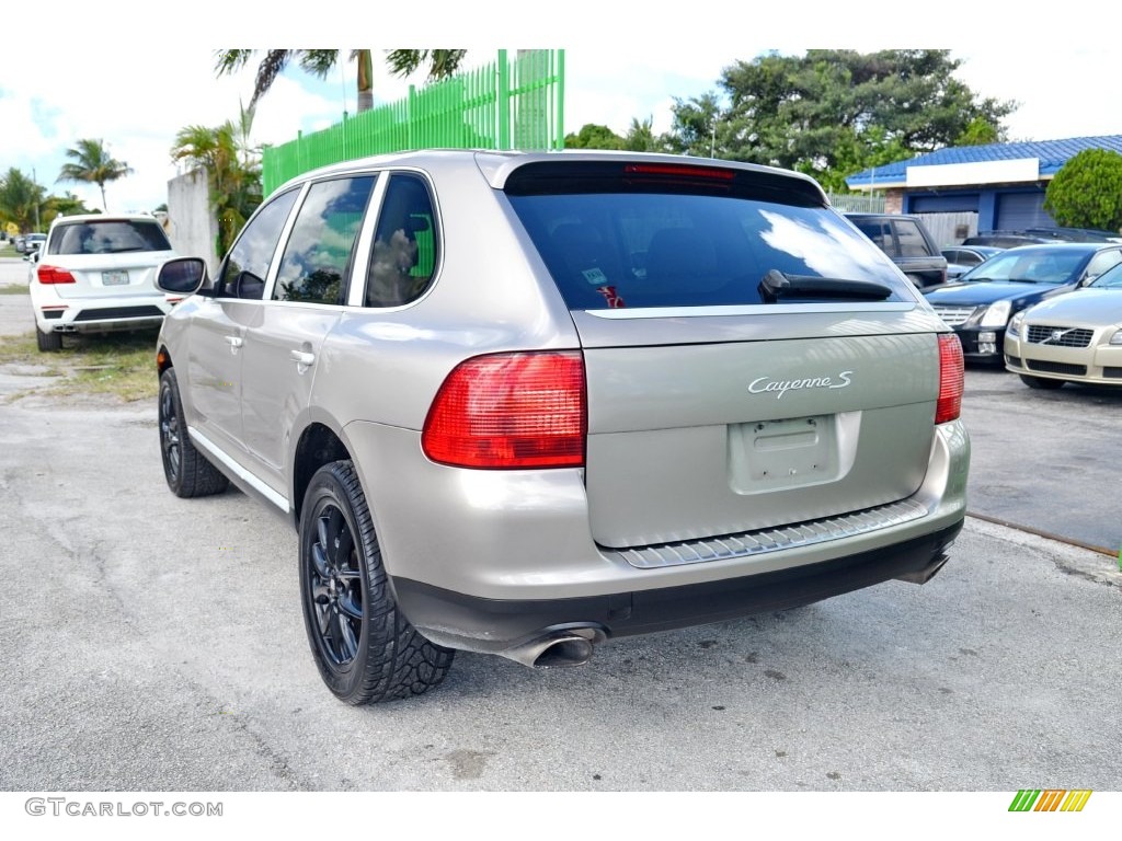 2004 Cayenne S - Prosecco Metallic / Havanna/Sand Beige photo #9