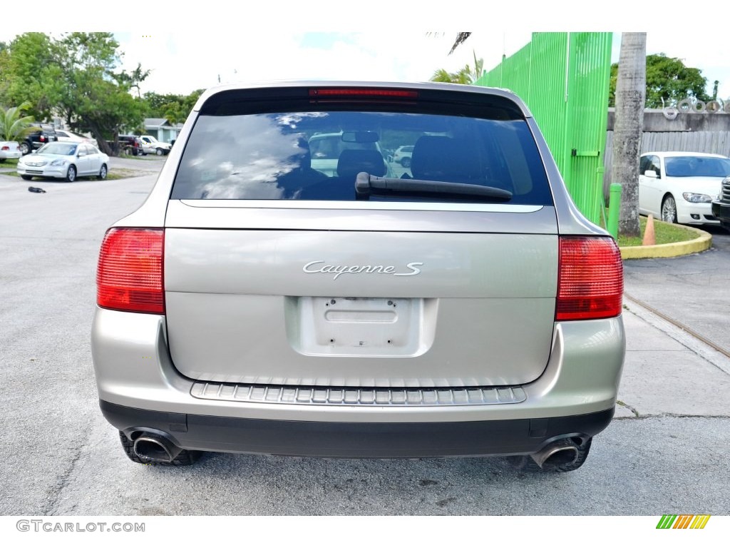 2004 Cayenne S - Prosecco Metallic / Havanna/Sand Beige photo #10