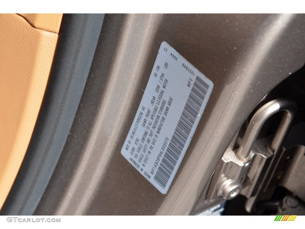 2004 Cayenne S - Prosecco Metallic / Havanna/Sand Beige photo #27