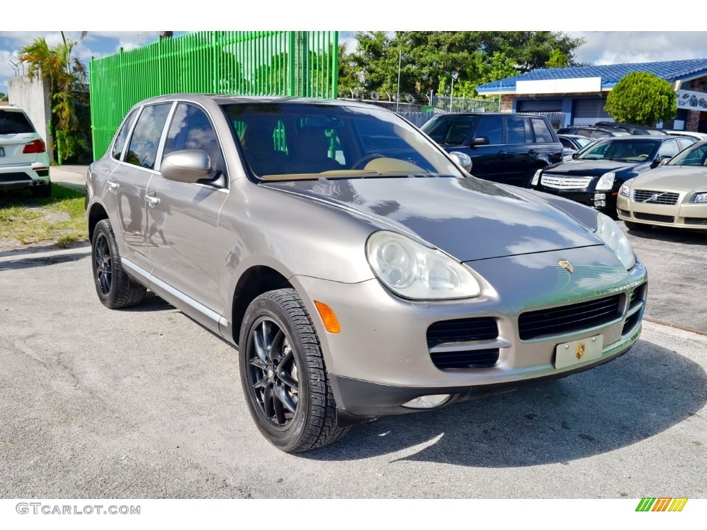 2004 Cayenne S - Prosecco Metallic / Havanna/Sand Beige photo #34