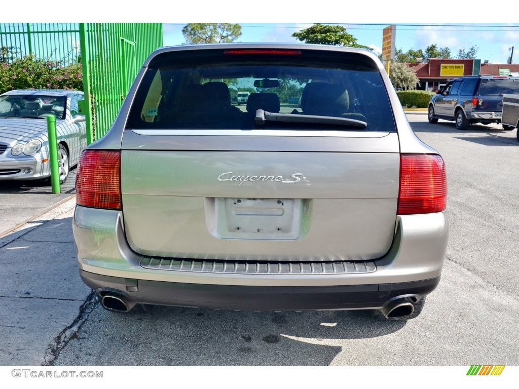 2004 Cayenne S - Prosecco Metallic / Havanna/Sand Beige photo #41