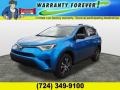 2016 Electric Storm Blue Toyota RAV4 LE AWD  photo #1