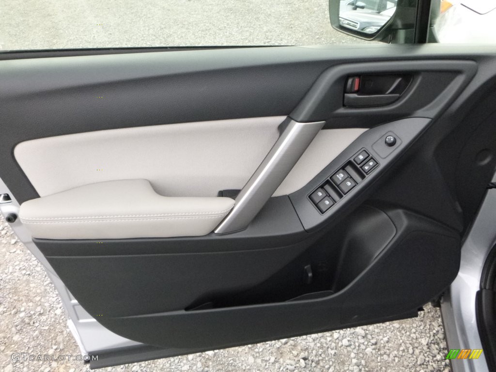 2016 Subaru Forester 2.5i Black Door Panel Photo #109380880