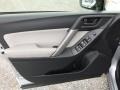 Black 2016 Subaru Forester 2.5i Door Panel